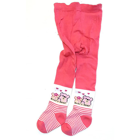 Bébi harisnyanadrág - 2 pár/csomag - rózsaszín, pink, lila - vegyes mintákkal Bébi harisnyanadrág - 2 pár/csomag - rózsaszín, pink, lila - vegyes mintákkal